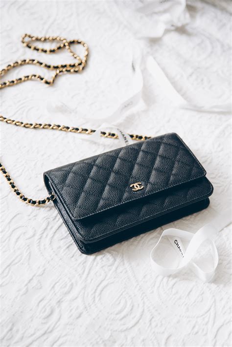 chanel chain wallet full flap turnlock bag|Chanel woc wallet.